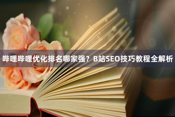 哔哩哔哩优化排名哪家强？B站SEO技巧教程全解析